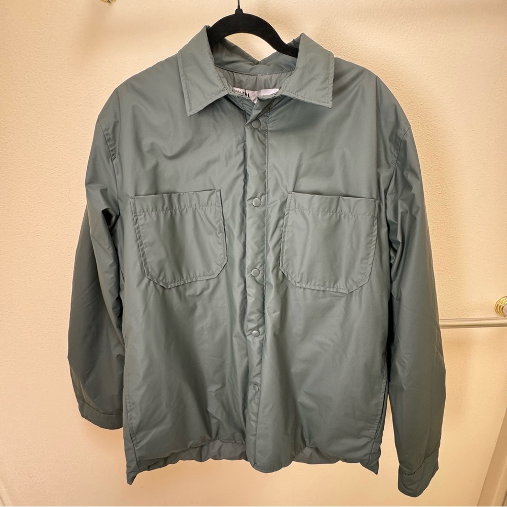 Zara Men’s - Dress shirt jacket- water resistant - size Medium